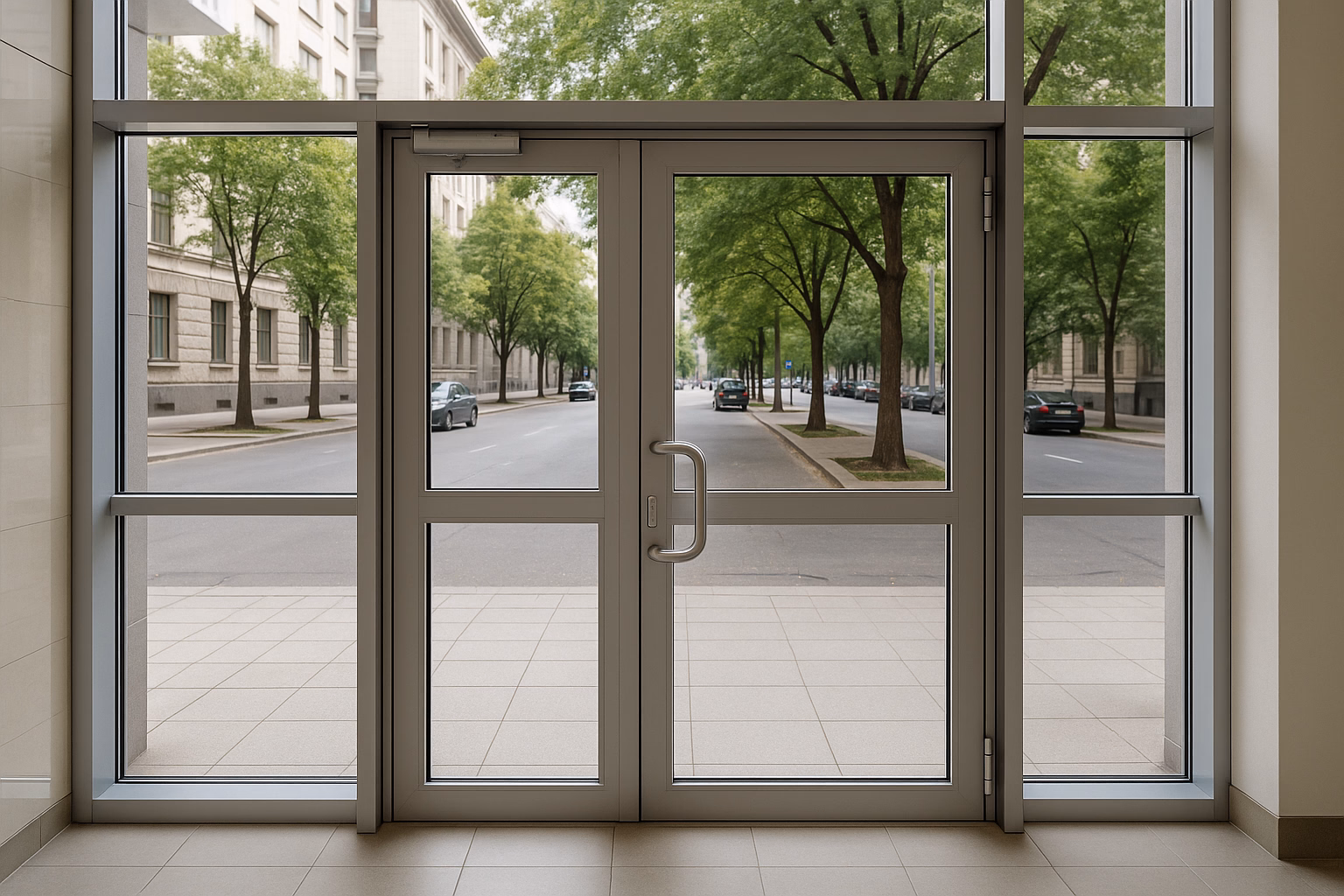 Алюминиевые входные группы